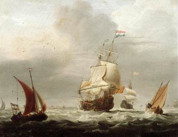 Seascape, boats, ships and warships. 149